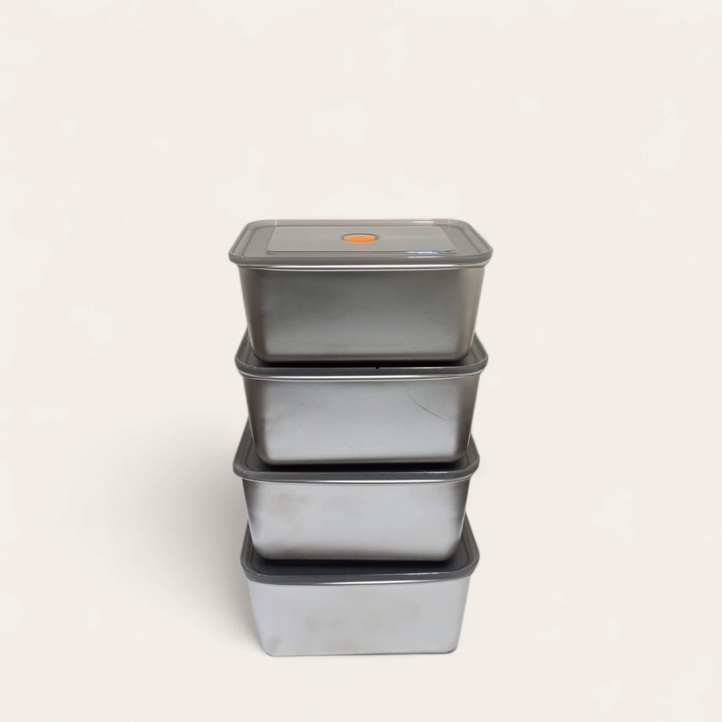 Stainless Steel 4 Pcs Food Container