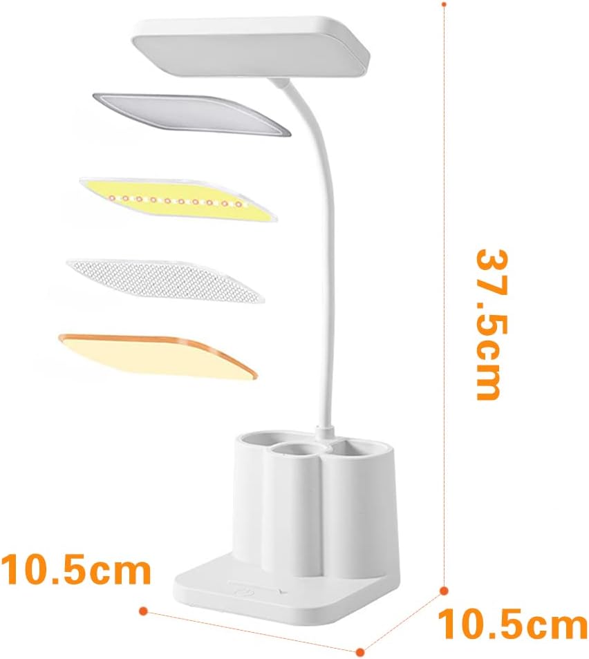 LED Desk Lamp with Pen Holder