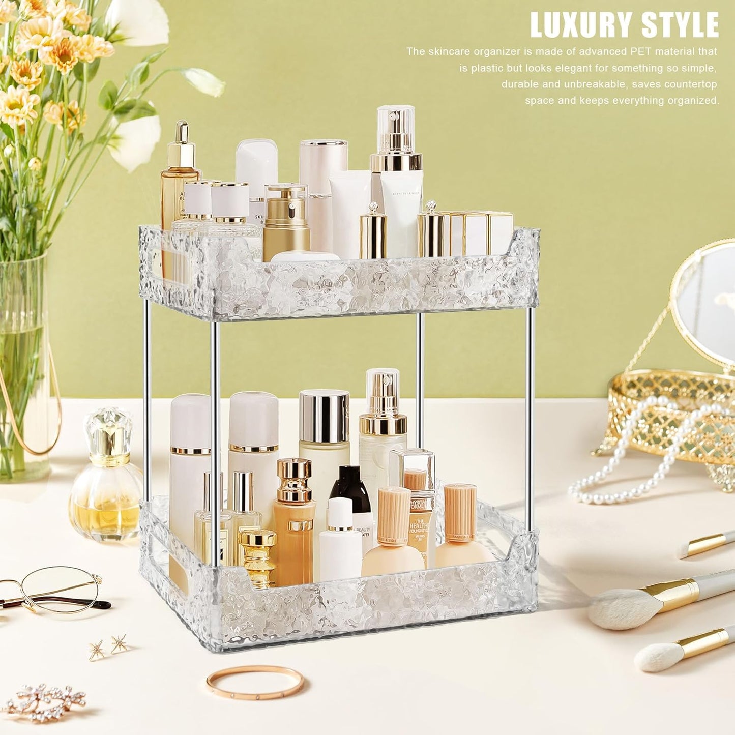 2 Tier Countertop Storage Organizer