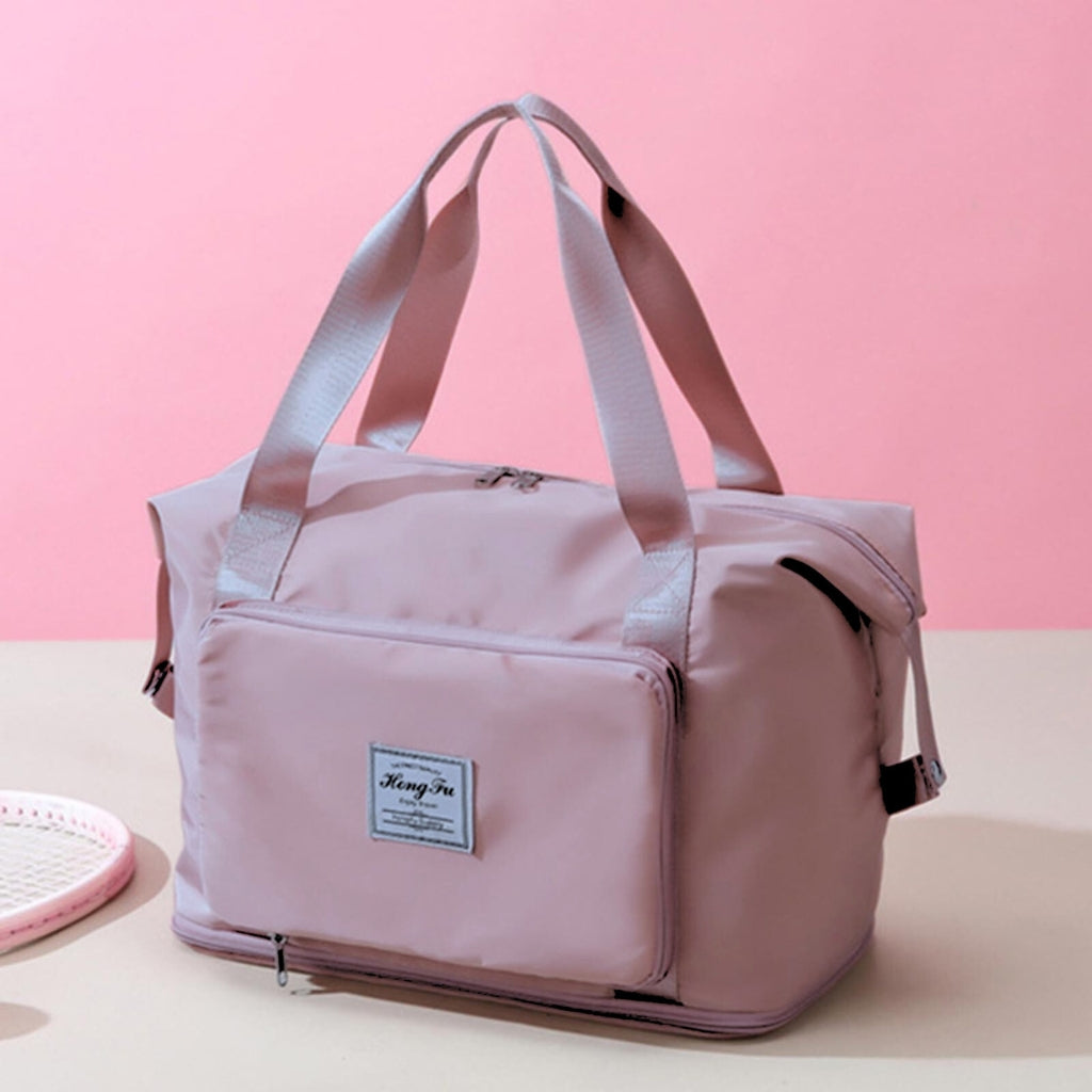Large Capacity Travel Storage Bag (Light Pink)