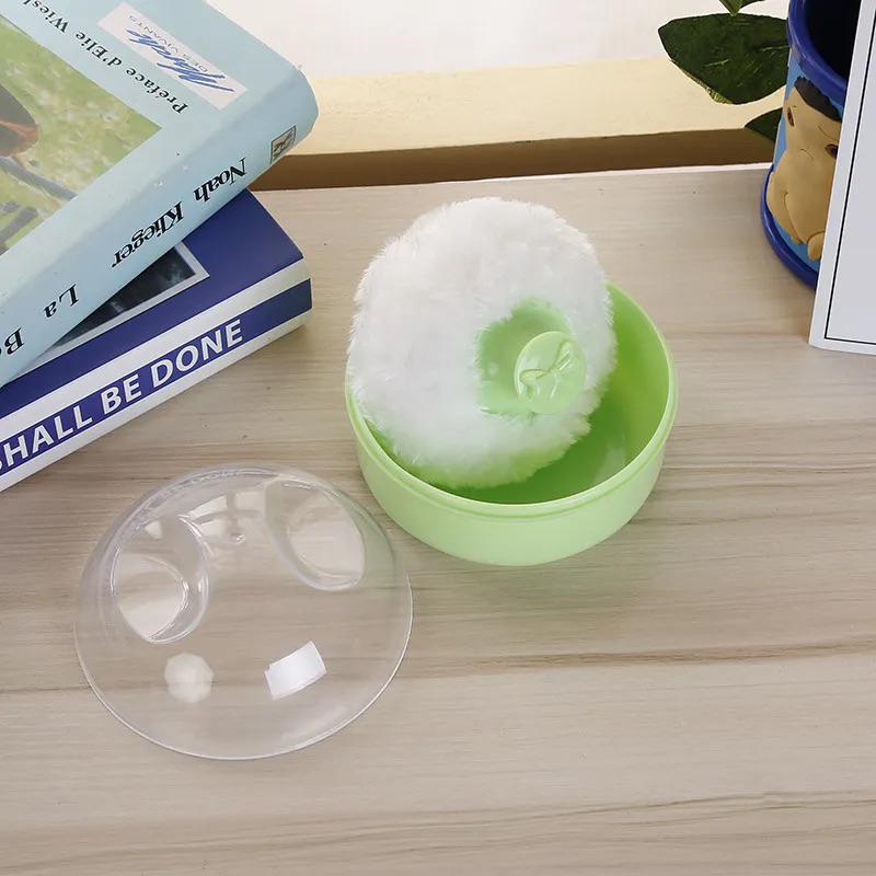 Baby Soft Face Body Powder Puff Box