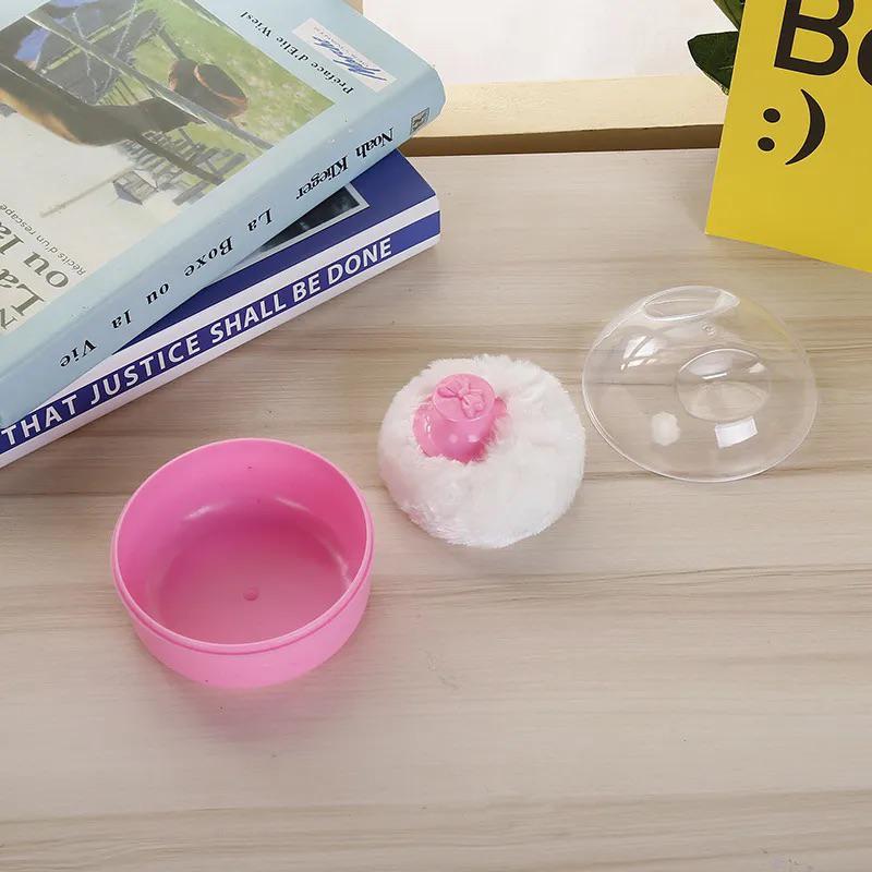 Baby Soft Face Body Powder Puff Box