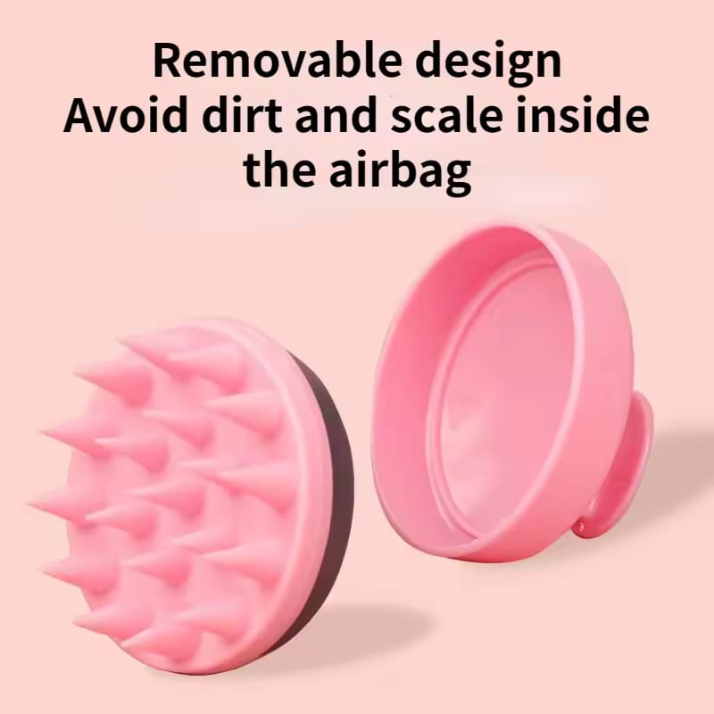Silicone Shampoo Scalp Hair Brush