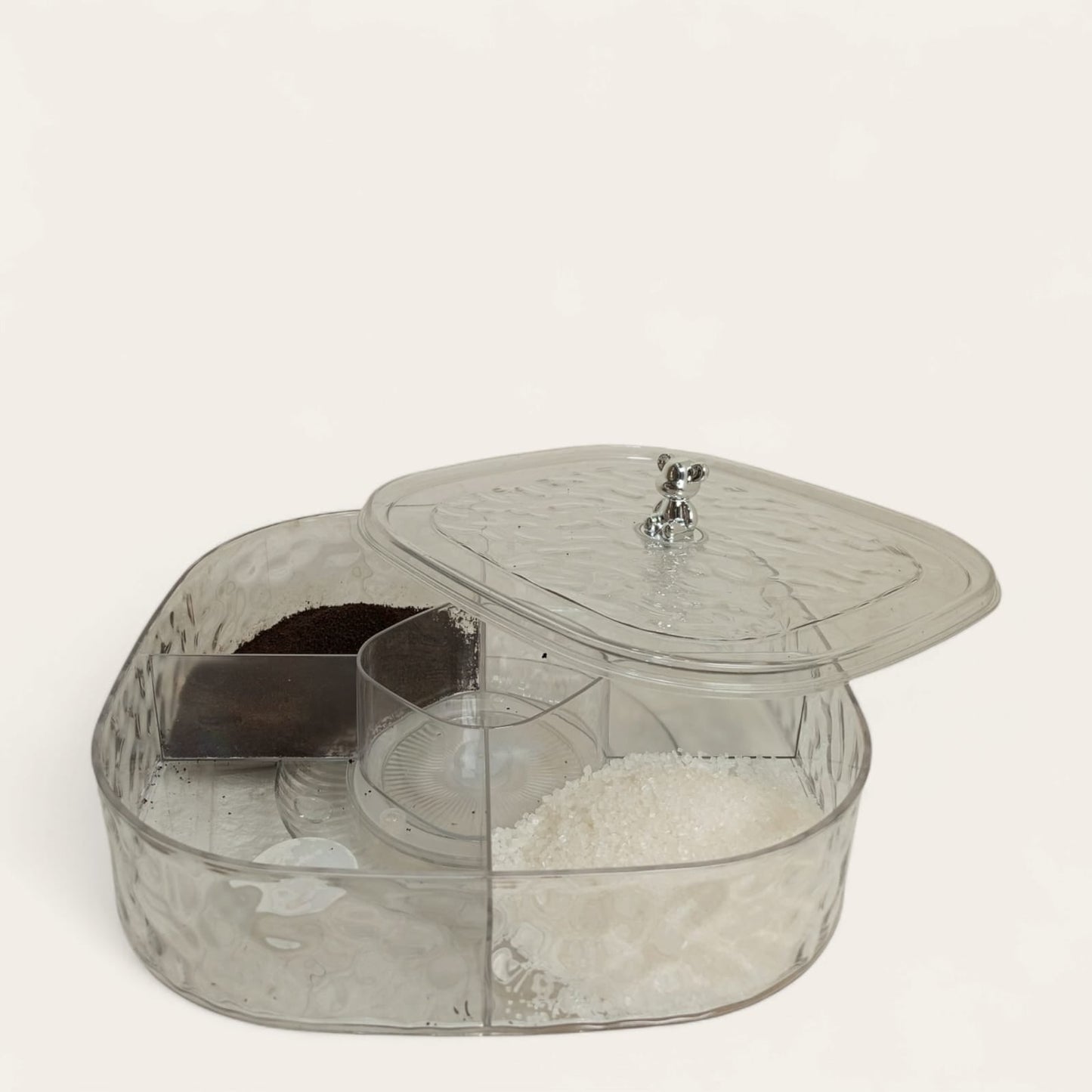 Acrylic Dry Fruit & Candy Serving Tray