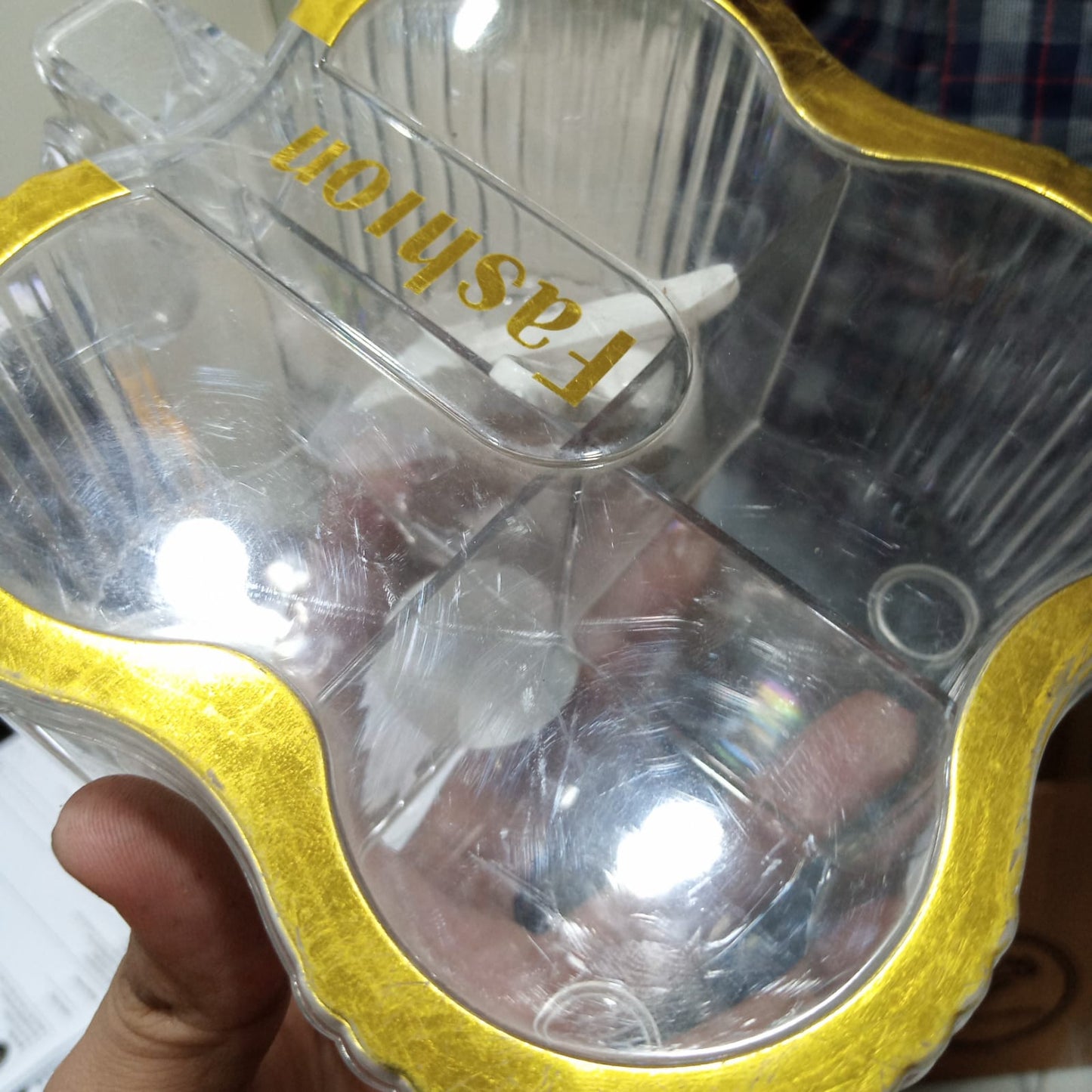 Four Compartment Seasoning Spice Box(Minor Damage)