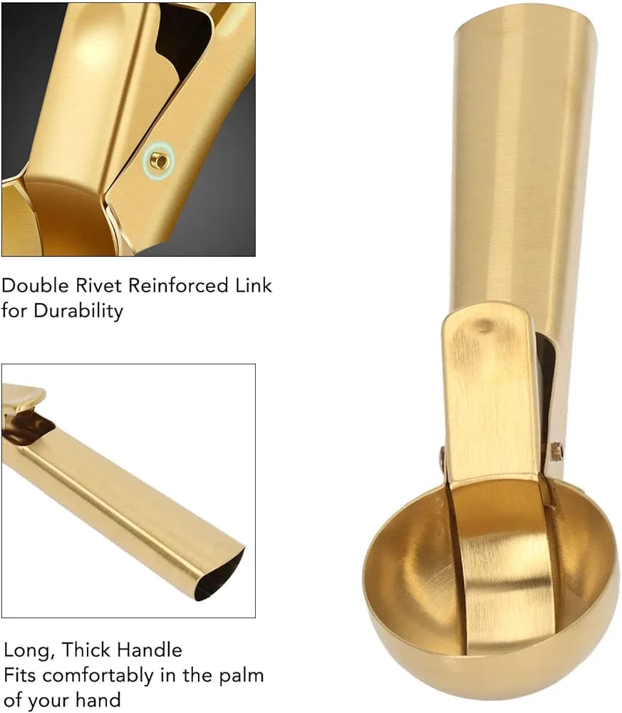 Golden Ice Cream Scooper-Small
