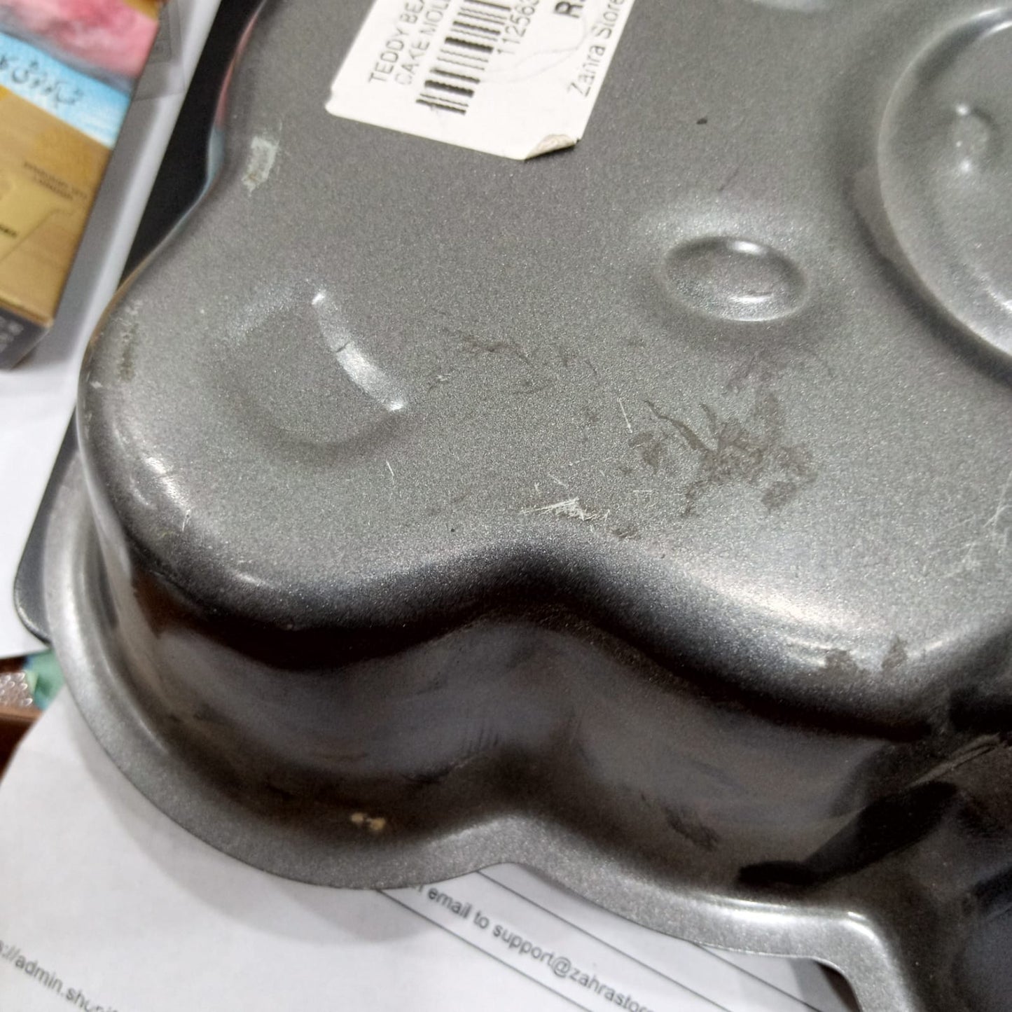 TEDDY BEAR SHAPE CAKE MOLD LARGE(MINOR DAMAGE)