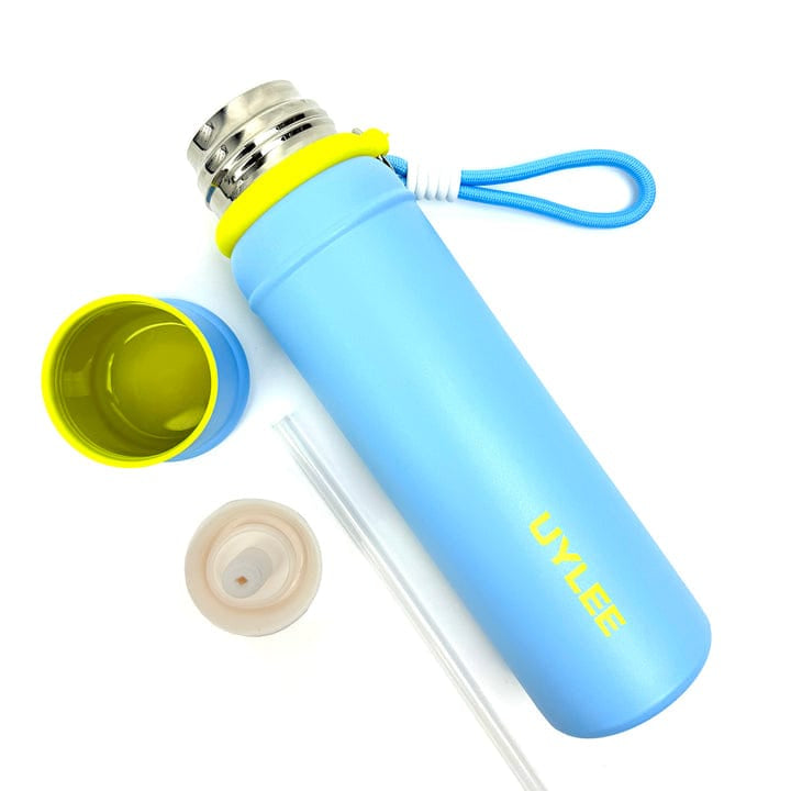 Sleek Hot & Cool Bottle-Blue