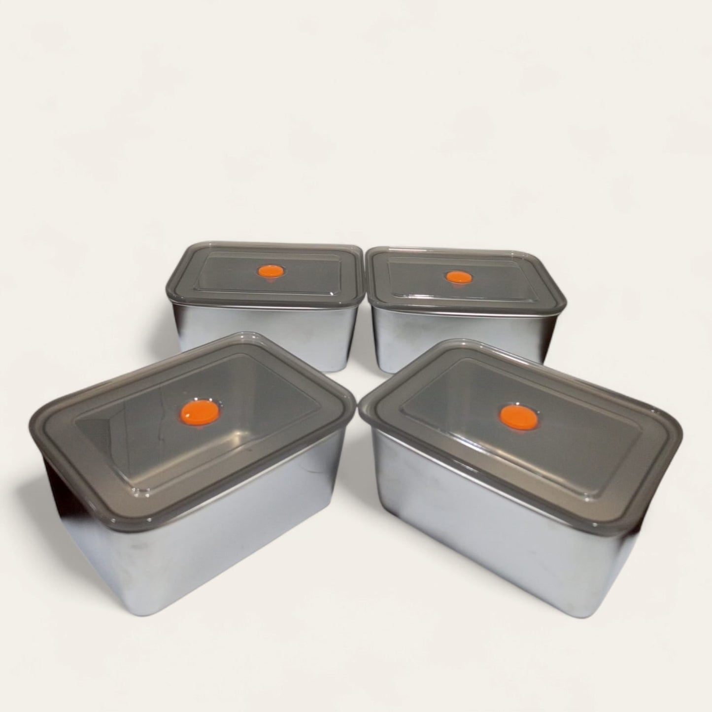Stainless Steel 4 Pcs Food Container