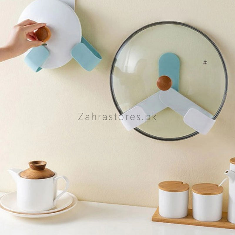 Wall Mounted Punch Free Lid Holder